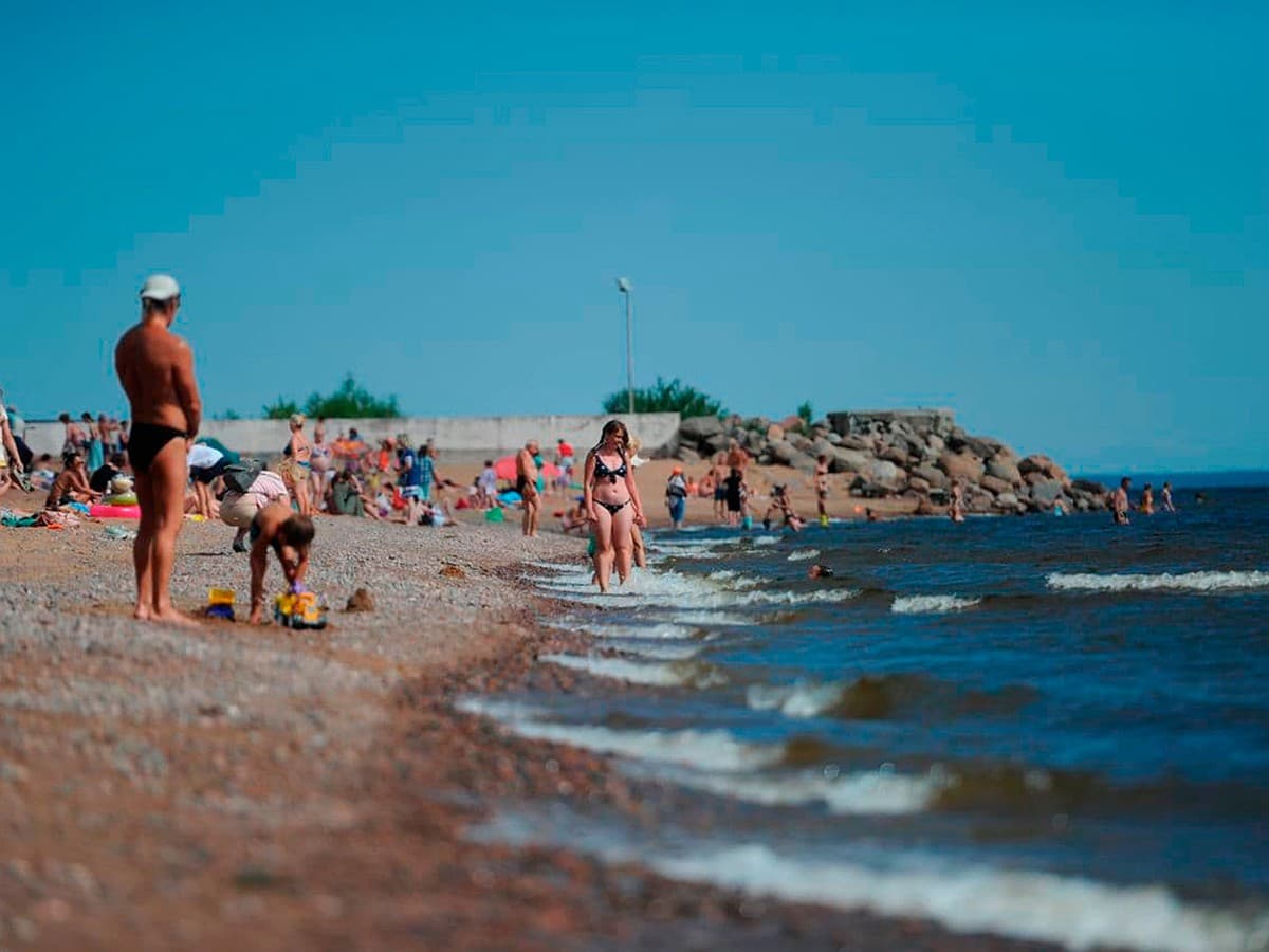 Щучье көлінің жағажайлары